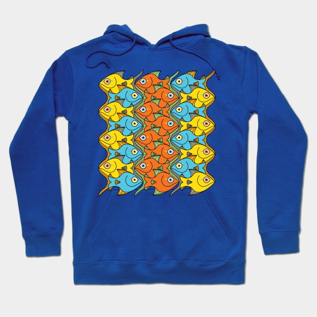 Something smells nicely fishy here Hoodie by zooco